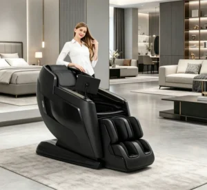 Boncare Luxury K21 4D Full Body Power Lift Recliner Massage Chair Zero Gravity Electric Shiatsu Massage Music Function