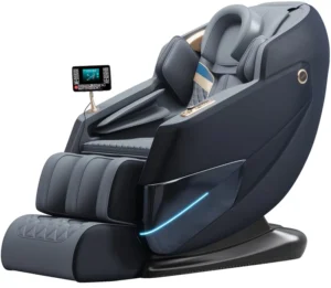 C107 Portable Luxury Electric Zero Gravity Whole Body Thai Shiatsu 4D Manipulator Intelligent Voice Control Massage Chair