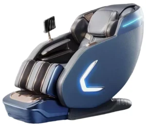 C15 Luxury 8D Zero Gravity Full Body Electric Massage Chair with PU Leather Portable Design Dual Core Technology