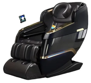 C36 Luxury Home Shiatsu Capsule Modern 4D Full Body Zero Gravity Massage Chair Multifunctional Space PU Leather