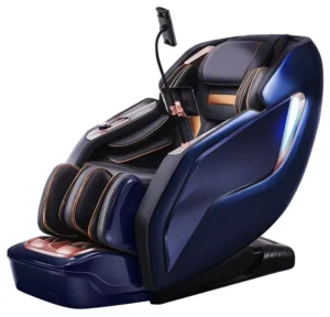 C50 Luxury Electric Massage Chair Dual Core 8D Zero Gravity Infrared Physiotherapy Heating Foldable and Portable for Home Use