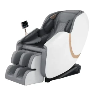 C61 Thai Massage 4D Fully Automatic Full Body Massager Zero Gravity Foldable Recliner PU Leather Portable Massage Chair