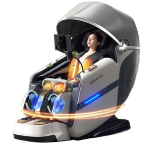 C64 Modern 4D European Luxury AI Smart Recliner Zero Gravity Massage Chair OEM ODM Logo Body Spa Portable Foldable