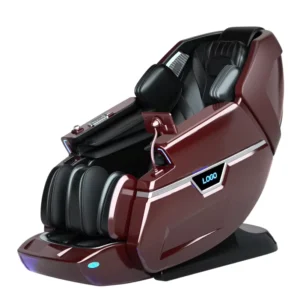 C66 Electric 4D Shiatsu Massage Chair Zero Gravity Full Body Hot Compress HiFi Bluetooth Music Portable Foldable