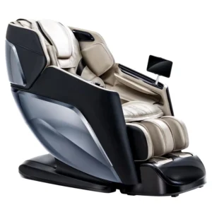 C72 Shiatsu 4D 3D Heating SL Track Massage Chair Deep Kneading Zero Gravity Full PU Foldable Body