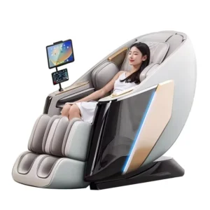 C73 Portable Luxury Zero Gravity Full Body Electric Recliner Massage Chair with Voice Control Phone Holder for Home Health Care