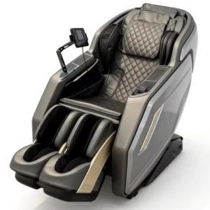 Intelligent 4D Full Body Portable Massage Chair Zero Gravity Foot Roller Bluetooth Speakers Heating Airbags