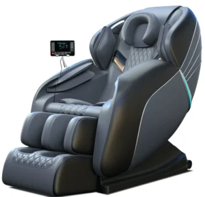 C98 OEM 3D Zero Gravity Electric Chair 4D Full Body Massage Shiatsu Heating Scraping Portable Foldable L Track Massage Chair