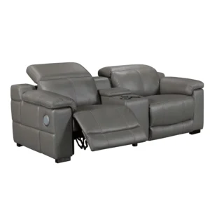 COZY HOME Electric Recliner Leather Blue Tooth Wireless Charging Sofa Set Furniture Mition Sofa Recliner Motion Sofa