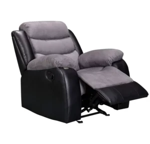 CY Best Sales Ability Velvet Fabric Single Manual Recliner Massage Chair Air Leather Reclining Chair Zero Gravity Recliner Sofa