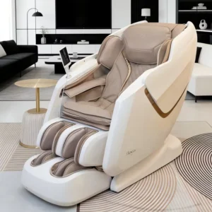 Carbon Fiber Heating Massage Chair Deep Tissue Therapy Relieves Back Pain Home Health Care Device