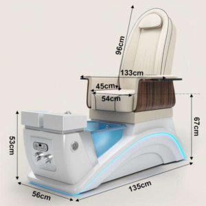 Chair Massage Nail Lash SPA Pedicure Beauty Series 1