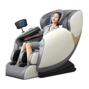 China Electric 3D 4D 8D SL Track Salon Massage Chair Bed Full Body