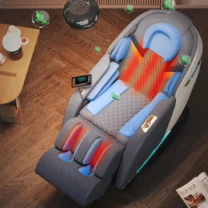 China Electric Extra Wide Elderly 4D 8D Zero Gravity Luxury Shiatsu Massage Chair Full Body Air Bags