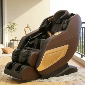 China Factory High Quality Luxury Zero Gravity Electric 3D 4D 8D Foldable ABS+PU Leather Massage Chair Full Body