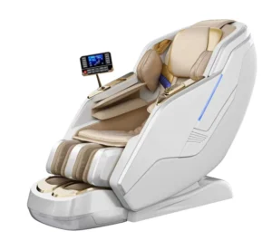 China Factory Shiatsu Electric 4D SL Track Zero Gravity Full Body Relaxation Smart Massage Chair LCD Touch Control 1 Year