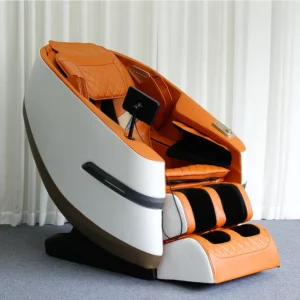 China Home Office 8D Zero Gravity Full Body Electric Massage Chair with PU Leather LCD Controller Smart Massage