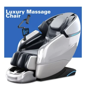 China OEM High Quality Big Electric 4D SL Track Luxury Full Body Zero Gravity Massage Chair with Tiktok Control Button