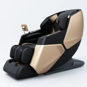 China Real Relax Latest Luxury SL Track Deluxe 3d Massage Chair Sl Track zero Gravity PU Leather Chair