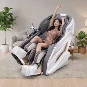 China Robotic Foldable Full Body Massage Chair Electric Gym Use 4D Luxury Commercial Vending Zero Gravity Leisure