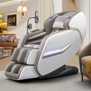 Christmas Gift New Design Commercial Dual Movement Ai Massage Chair Full Body for Home Office Shiatsu for Sleep Pods
