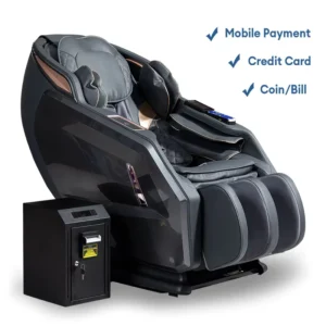 Coin Bills Paper Money Cash and Card Operated Zero Gravity Full Body Commercial Vending Massage Chair with Payment System