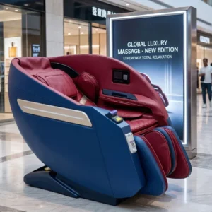 Coin Operated Banknote and Credit Card Vending Machine Commercial Massage Chair with Ticketing Function