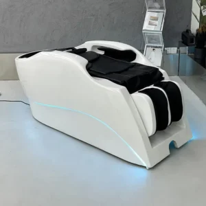Comfortable Hair Salon Automatic Electric Massage Washing Chair Luxury Modern Shampoo Bed with Bowl