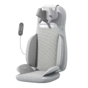 Comfortable Home Shiatsu Neck Back Waist Massage Bed Vibrating Heated Mattress Chair Design Easy Use Infrared Physiotherapy