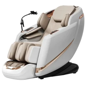 Comfortable Lumbar Back Kneading Smart Voice controlled SL rail Fully Automatic Massage Chair App Remote Control Musical