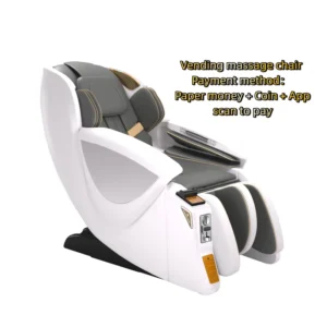 Commercial Coins Bills QR Code SL Track Commercial Coin Operated Vending Massage Chair with Credit Card Machine