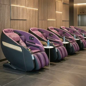 Commercial Coins Bills QR Code SL Track Commercial Coin Operated Vending Massage Chair with Credit Card Machine