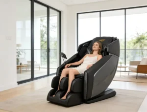 Commercial Grade Luxury Massage Chair High Precision CNC Machined Core Automatic Shoulder Detection