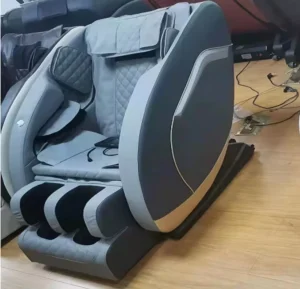 Computer Chair Ergonomic Gamer Racing Massage Chair with Lights Anti Static Floor HPL Modern