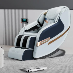 Contemporary Massage Chair Luxury Zero Gravity Reclining 4D Zero Gravity with Heated Calf Massager Chair