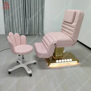 Cosmetic Lash Bed Luxury Eyelash Bed Beauty Spa Salon Furniture Electric Beauty Chair Facial Massage Table Bed