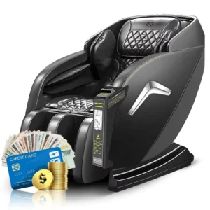 Credit Card Business Coin Bill Operated Commercial 3D Zero Gravity Vending Massage Chair with Payment System