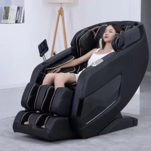 Cross Border Luxury Modern Solid Wood Massage Chair Living Room Use SL Track Fully Automatic Space Capsule Zero Gravity Electric