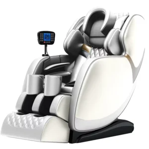 Custom Designed Luxury Modern Multi-Functional Shiatsu 4D Manual-Wired Full Body Recliner Zero Gravity Heating Massage Chair