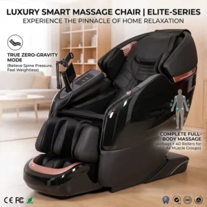Custom Designed Modern Luxury SL Track Wireless Charging Full Body Care Chair Electric 3D Zero Gravity Massage Chair