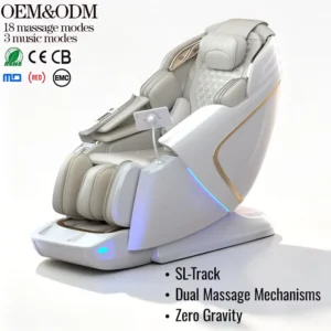 Custom Logo Oem Body Massager Luxury SL Track Recliner Spa Full Body Care Zero Gravity Massage Chair CE CB