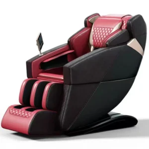 Custom Luxury SL Track Shiatsu Grey Foot SPA Seat Zero Gravity Space Capsule Massage Chair