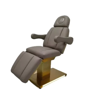 Custom Modern Multifunctional Electric Recliner Heated Wooden Base Tattoo Chair Bed Facial Cosmetic Lash Massage Bed