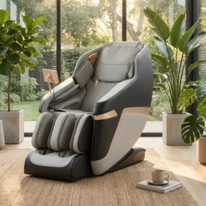 Customizable Modern PU Leather Vending Massage Chair Lumbar Traction Shiatsu Massage Electric Massager Elderly Body Use