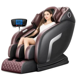 Customized 4D SL Track Zero Gravity Sofa Shiatsu Roller Full Body Air Pressure Massage Armchair Massage Chair with Heating