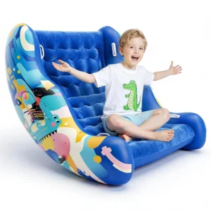 Customized Inflatable Sensory Rocking Chair for Autistic Kids ADHD Calming Deep Pressure Sensory Room Gift