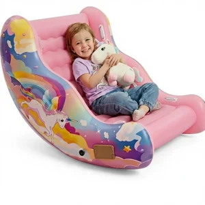 Customized Inflatable Sensory Rocking Chair for Kids Autism ADHD Calming Deep Pressure Therapy Sensory Room Gift