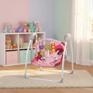 Customized Multi Functional Baby Rocking Chair for Kids Relaxation Foldable Baby Electric Musical Swing