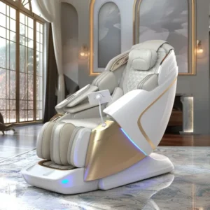 Deluxe 4D Full Body Office Zero Gravity Massage Chair with Heating Function for Back Pain