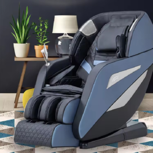 Deluxe Body Massager Chair with Vibration and Air Pressure Functions